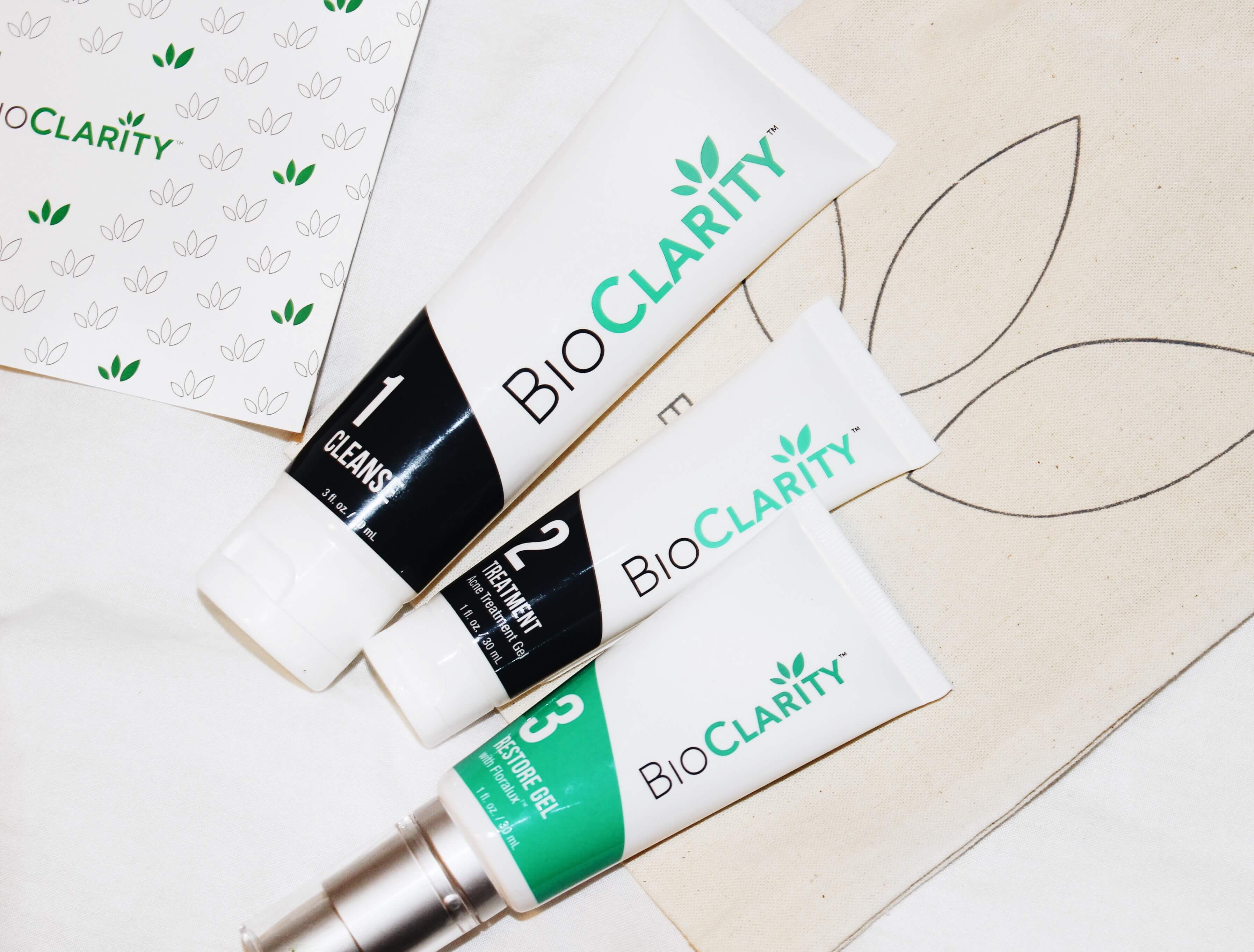 Read Emma's BioClarity review of the naturally-derived 3-step skincare system.
