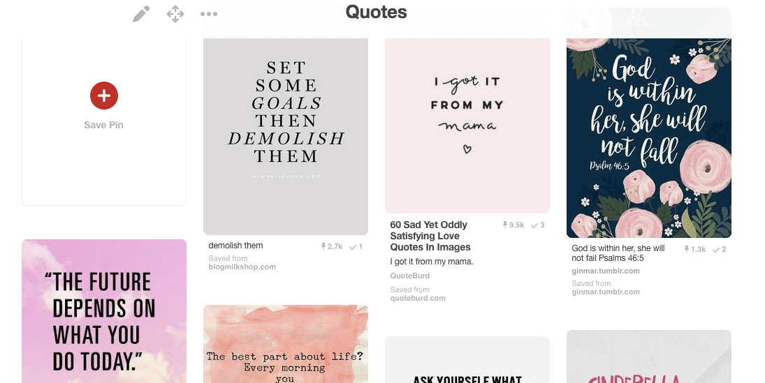 Get More Pinterest Followers Quote Board