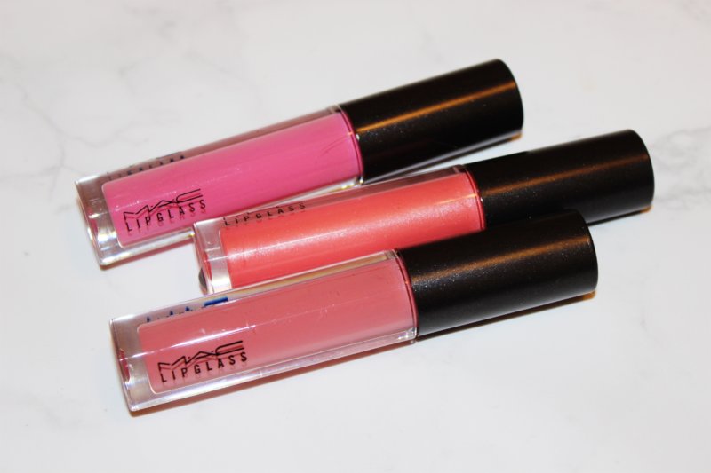 mac lipglass pink lemonade